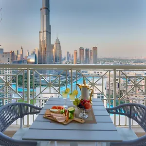 Durrani Homes - Designer 2br With Stunning Burj Khalifa And Fountain View Dubai